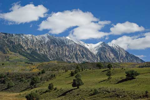 Mountains and Fields